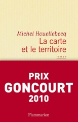 Cover La carte et le territoire Michel Houellebecq Carnet de lecture