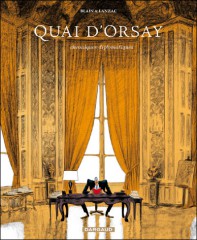 Cover Quai d'Orsay Blain Lanzac Carnet de lecture