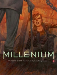 Millenium, La fille qui rêvait d’un bidon d’essence et d’une allumette, Sylvain Runberg, Dupuis, critique, carnet de lecture, livre, littérature, blog littéraire, bande dessinée, bd, Stieg Larsson, policier