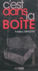 Cover C'est dans la boite Frédéric Ernotte Carnet de lecture