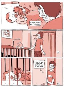 ce n'est pas toi que j'attendais,fabien toulmé,delcourt,livre,roman,blog littéraire,littérature,carnet de lecture,famille,enfant,trisomie,trisomique,bande dessinée,biographie,livre graphique,bd