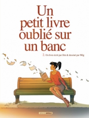 Un petit livre oublié sur un banc, Jim, Mig, Bamboo Editions, livre, roman, blog littéraire, littérature, carnet de lecture, livre, banc, bookcrossing, bande dessinée, livre graphique, dessin, illustration