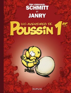 Cover Les aventures de poussin Eric-Emmanuel Schmitt Carnet de lecture Janry