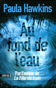 Cover Au fond de l'eau Paula Hawkins Carnet de lecture